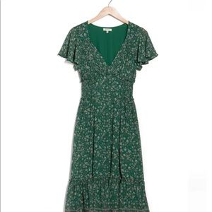 Flowy green dress from Nordstrom Rack